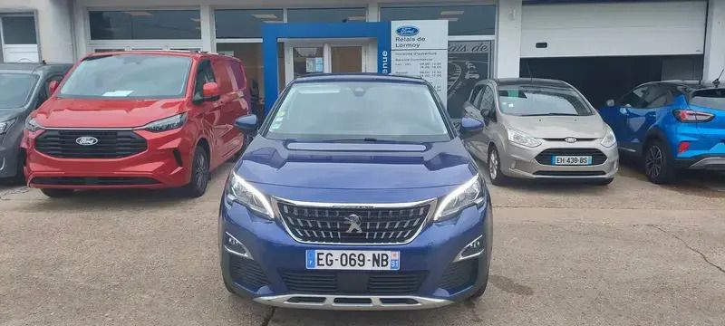 Bleu Utilisé 2016 Peugeot 3008 Allure SUV | 14 980 € (Bon prix) - Image 1/4