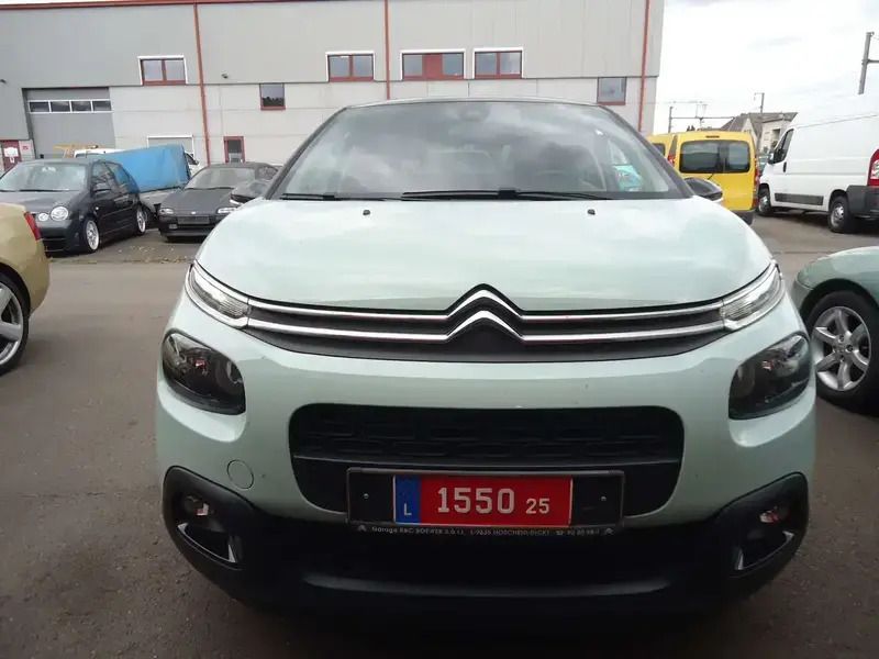 Vert Utilisé 2020 Citroën C3 Feel Citadine | 8 499 € (Super prix) - Image 1/4