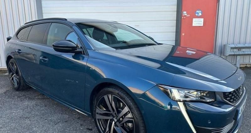 Bleu Utilisé 2021 Peugeot 508 GT Break | 25 990 € (Prix juste) - Image 1/4