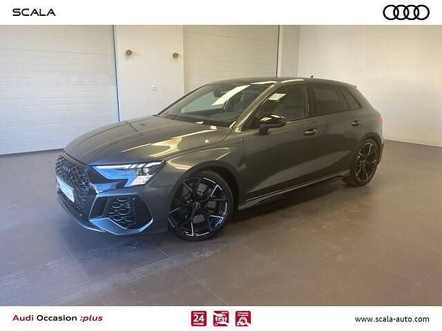 Gris daytona nacré Utilisé 2023 Audi RS3 Sportback Design Citadine | 79 990 € (Prix cher) - Image 1/4