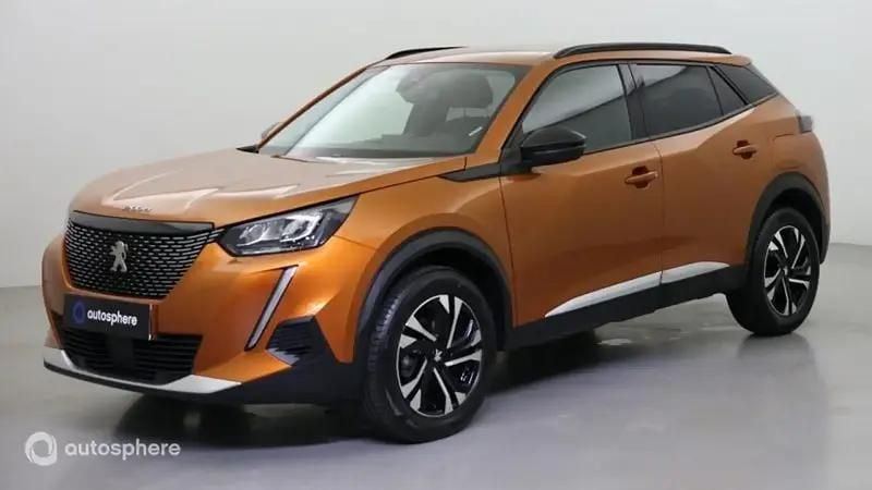 Orange Utilisé 2022 Peugeot 2008 Allure SUV | 17 999 € (Prix juste) - Image 1/4