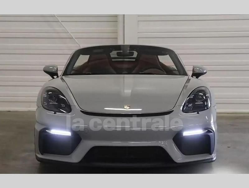 Gris Utilisé 2019 Porsche 718 Spyder Cabriolet | 108 500 € - Image 1/4