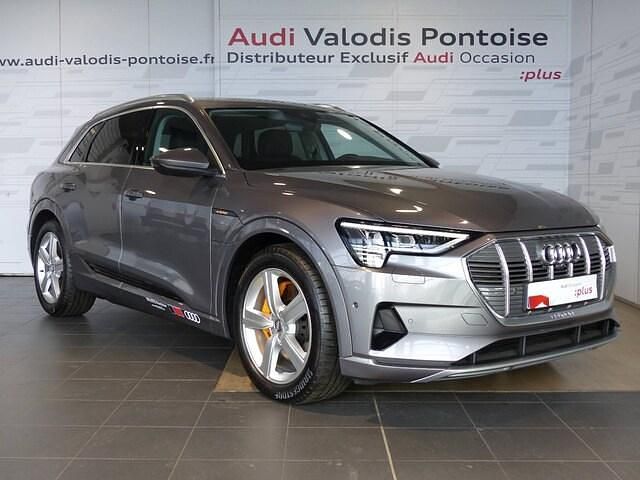 Gris typhon métallisé Occasion 2019 Audi e-tron Advanced SUV | 33 925 € (Prix juste) - Image 1/4