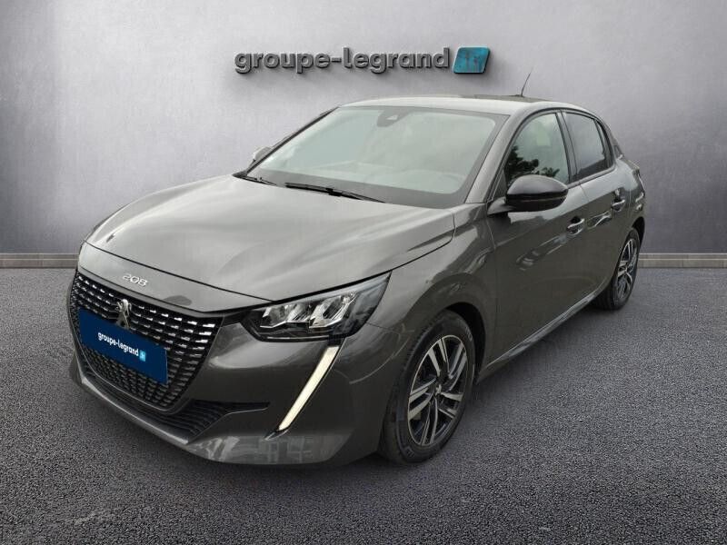 Gris Utilisé 2023 Peugeot 208 Allure Citadine | 13 780 € (Bon prix) - Image 1/4
