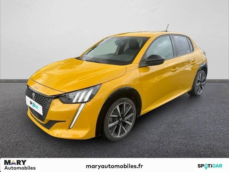 Jaune Utilisé 2020 Peugeot 208 GT-line Citadine | 13 990 € (Prix assez cher) - Image 1/4