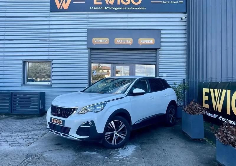 Blanc Occasion 2017 Peugeot 3008 Allure Monospace | 9 390 € (Bon prix) - Image 1/4