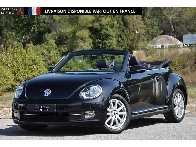 Noir Utilisé 2014 VW Beetle Cabriolet | 16 990 € (Prix assez cher) - Image 1/4