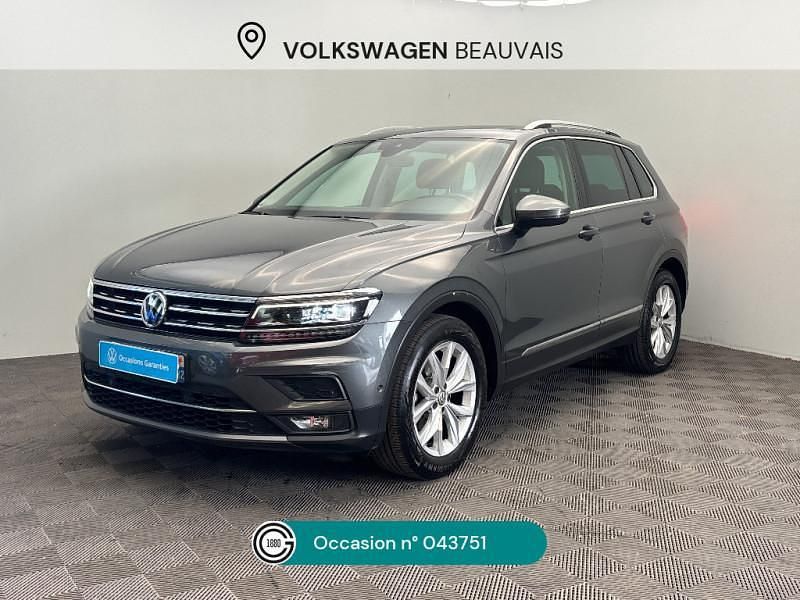 Gris Utilisé 2020 VW Tiguan SUV | 25 990 € (Prix juste) - Image 1/4
