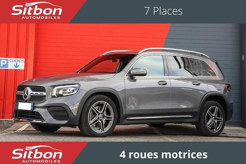 Gris Occasion 2021 Mercedes GLB220 AMG line SUV | 35 970 € (Prix juste) - Image 1/4