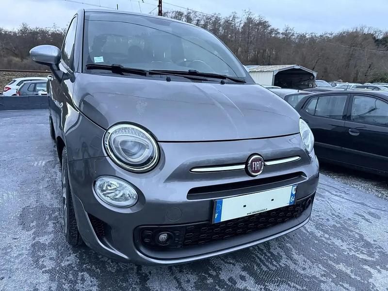 Gris Occasion 2020 Fiat 500 Club Berline | 10 990 € (Prix juste) - Image 1/4