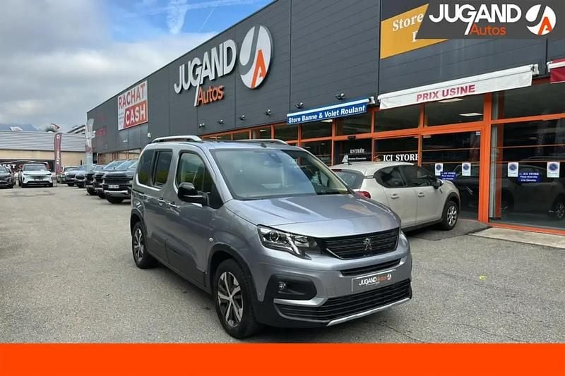 Gris Utilisé 2022 Peugeot Rifter GT Monospace | 25 980 € (Prix cher) - Image 1/4