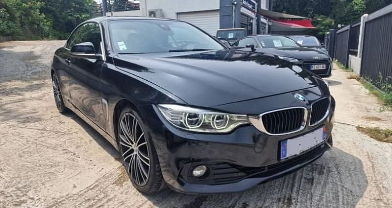 Noir Utilisé 2014 BMW 420 Luxury Line Cabriolet | 18 980 € (Prix cher) - Image 1/4