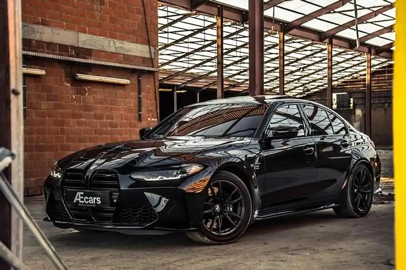 Noir Occasion 2021 BMW M3 Sport Line Berline | 74 950 € - Image 1/4