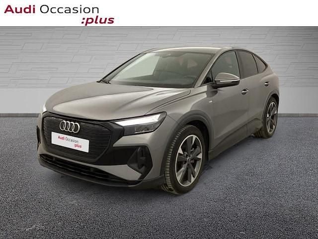Gris typhon métallisé Occasion 2022 Audi Q4 Sportback e-tron Edition .1 SUV | 40 900 € (Prix juste) - Image 1/4