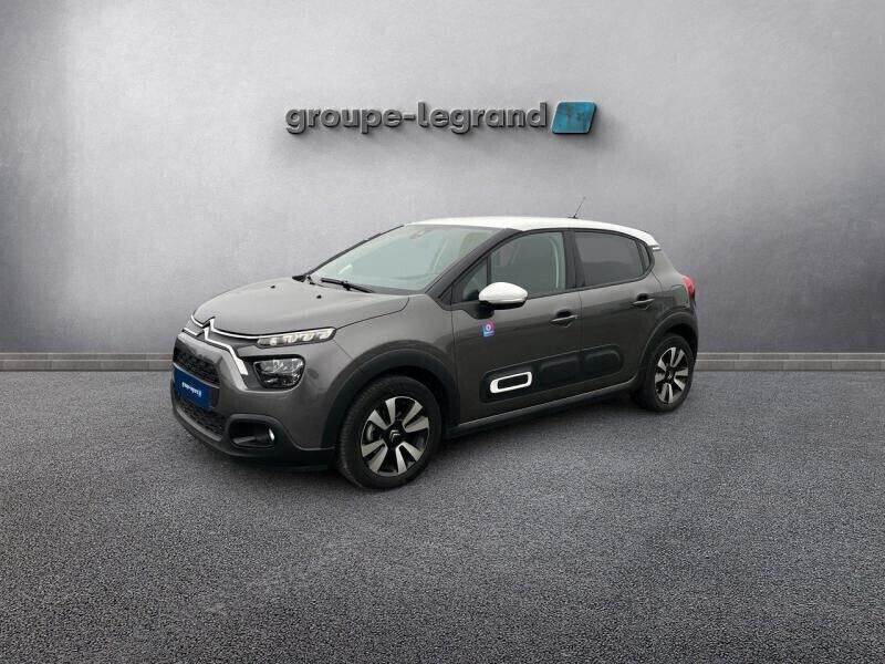 Noir Utilisé 2023 Citroën C3 PureTech Citadine | 21 490 € - Image 1/4