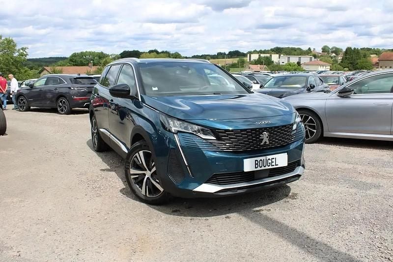 Bleu Utilisé 2024 Peugeot 5008 Allure Monospace | 26 900 € (Bon prix) - Image 1/4