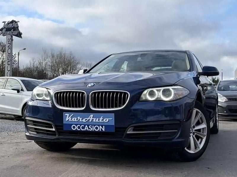 Bleu Occasion 2015 BMW 518 Break | 9 990 € (Bon prix) - Image 1/4