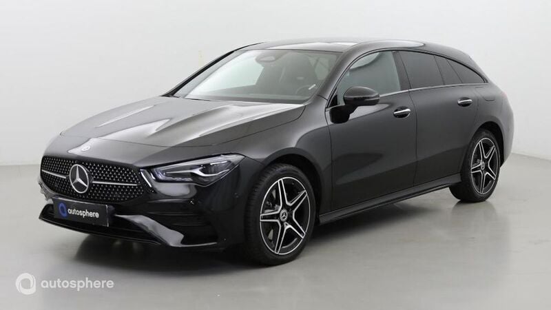 Noir Utilisé 2024 Mercedes CLA250e Shooting Brake AMG line Break | 41 499 € (Prix assez cher) - Image 1/4