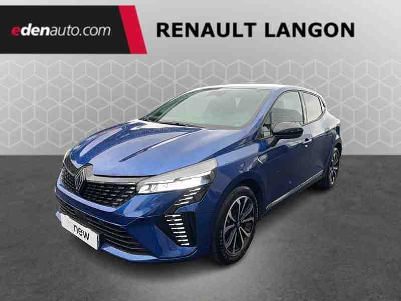 Bleu Occasion 2025 Renault Clio V Techno Citadine | 18 990 € (Prix assez cher) - Image 1/4