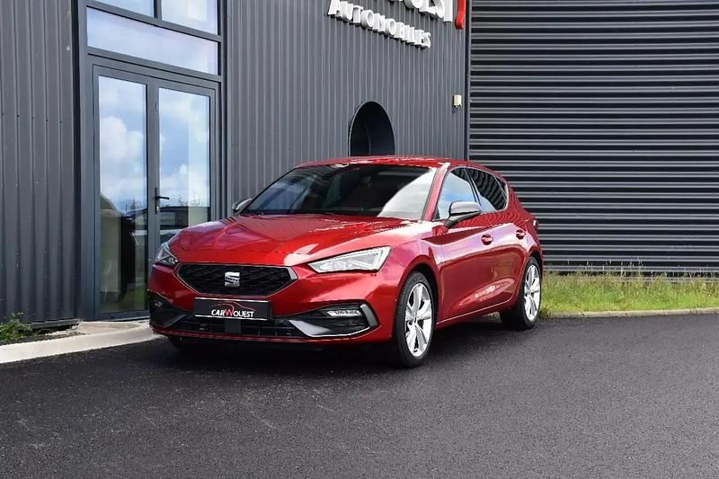 Rouge Utilisé 2020 Seat Leon FR | 18 990 € (Prix juste) - Image 1/4