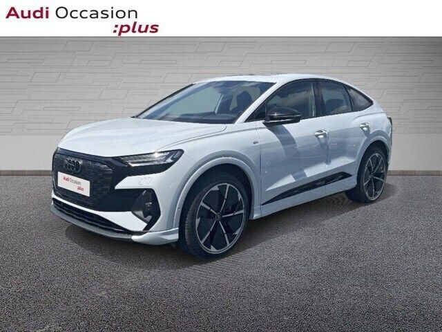 Blanc glacier métallisé Utilisé 2025 Audi Q4 Sportback e-tron S-Line SUV | 76 900 € - Image 1/4