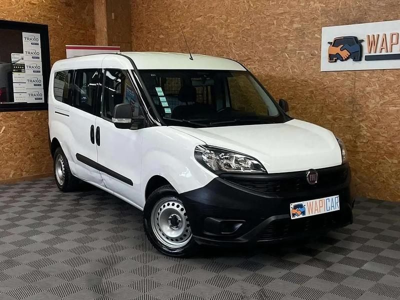 Blanc Utilisé 2018 Fiat Doblò Monospace | 6 990 € - Image 1/4