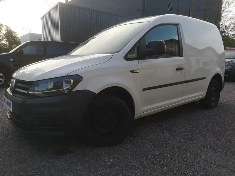 Blanc Utilisé 2015 VW Caddy Maxi Business Monospace | 11 000 € - Image 1/4