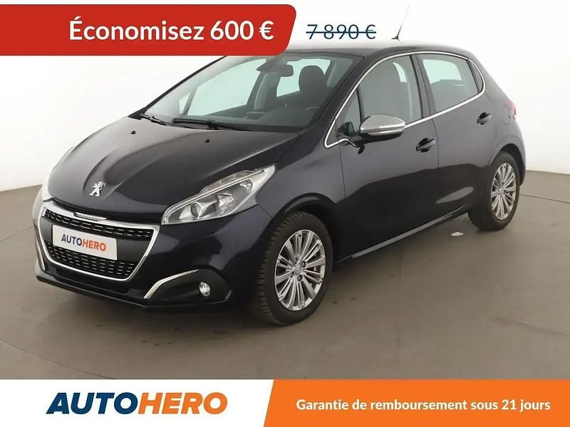 Bleu Utilisé 2017 Peugeot 208 Allure Citadine | 7 290 € (Prix juste) - Image 1/2