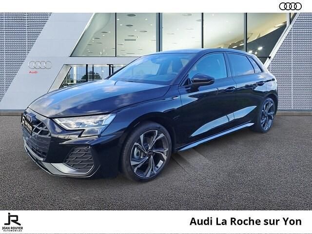 Noir mythique métallisé Nouvelle 2025 Audi A3 S-Line | 39 899 € (Prix juste) - Image 1/4