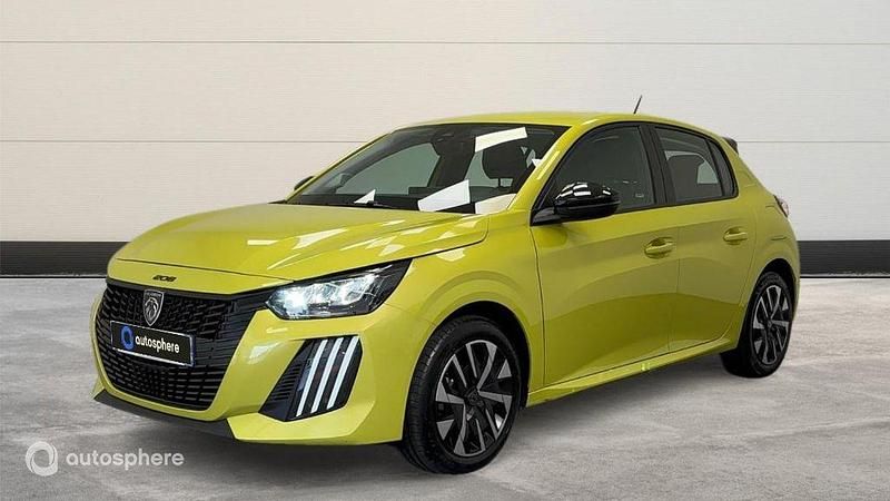 Jaune Nouvelle 2024 Peugeot 208 Active Citadine | 17 999 € (Super prix) - Image 1/4