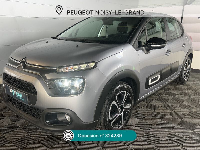 Gris Utilisé 2023 Citroën C3 PureTech Citadine | 12 850 € (Prix juste) - Image 1/4