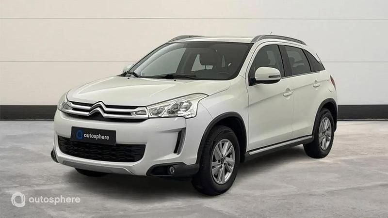 Blanc Utilisé 2016 Citroën C4 Aircross Exclusive SUV | 10 699 € (Prix juste) - Image 1/4