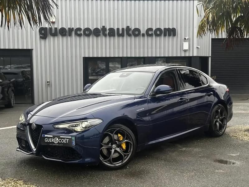 Bleu Occasion 2018 Alfa Romeo Giulia Veloce Berline | 34 990 € (Prix cher) - Image 1/4