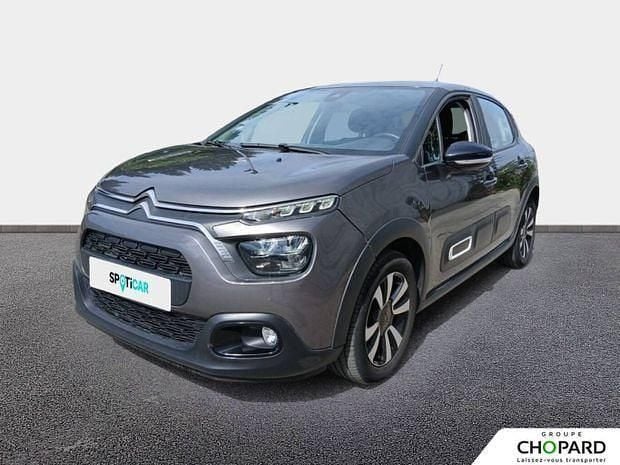 Gris Utilisé 2021 Citroën C3 Shine Citadine | 11 990 € (Prix juste) - Image 1/4