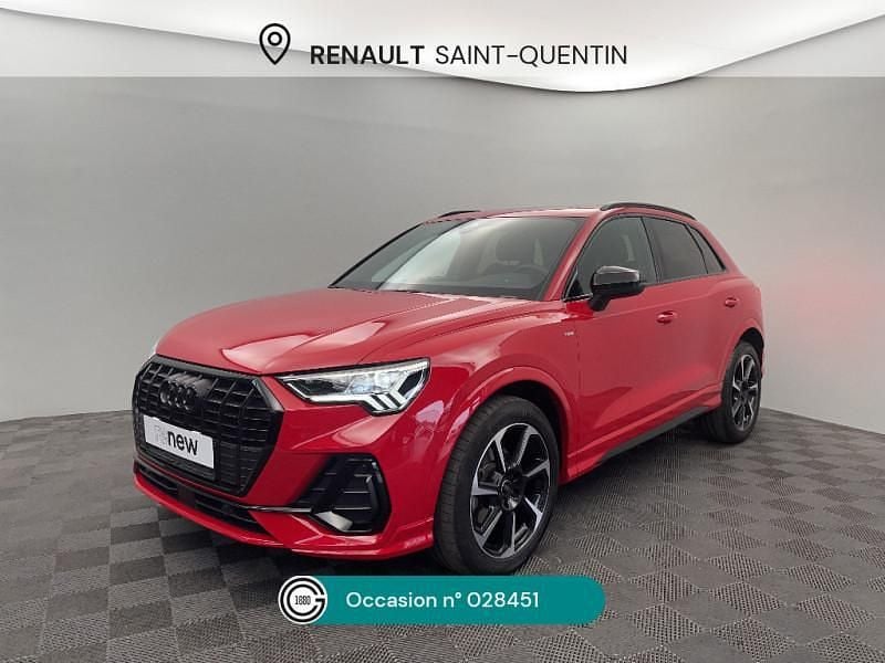 Rouge Utilisé 2023 Audi Q3 S-Line SUV | 37 990 € (Prix juste) - Image 1/4