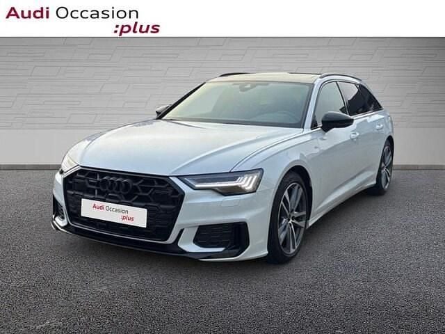 Blanc glacier métallisé Utilisé 2025 Audi A6 S-Line Break | 64 995 € - Image 1/4