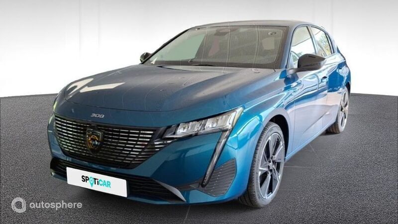 Bleu Utilisé 2025 Peugeot e-308 Allure Citadine | 38 790 € - Image 1/4
