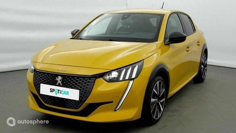 Jaune Occasion 2020 Peugeot 208 GT-line Citadine | 13 580 € (Prix juste) - Image 1/4
