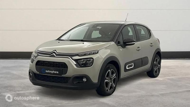 Jaune Utilisé 2023 Citroën C3 PureTech Citadine | 11 499 € (Prix juste) - Image 1/4