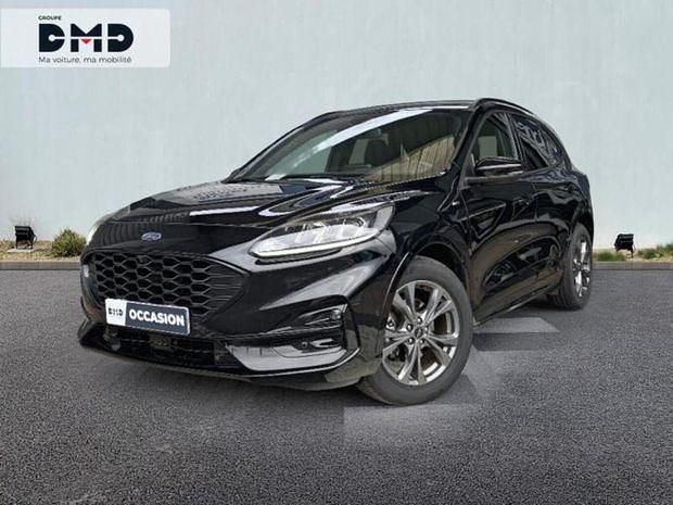Noir Utilisé 2021 Ford Kuga ST-Line SUV | 23 890 € (Prix juste) - Image 1/4