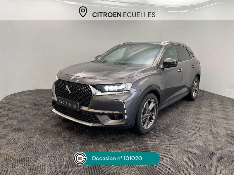 Gris Utilisé 2021 DS Automobiles DS7 Crossback Grand Chic SUV | 27 980 € (Bon prix) - Image 1/4