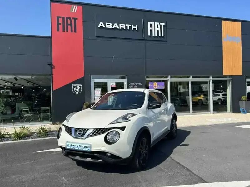 Blanc Utilisé 2017 Nissan Juke SUV | 11 750 € (Bon prix) - Image 1/4