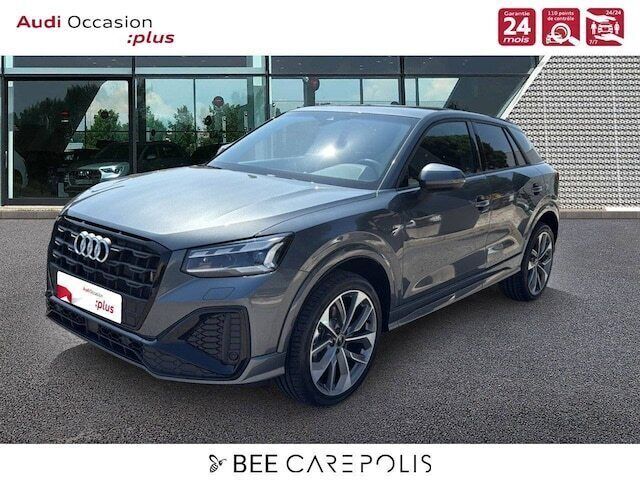 Gris daytona nacré Occasion 2025 Audi Q2 S-Line SUV | 41 890 € - Image 1/4