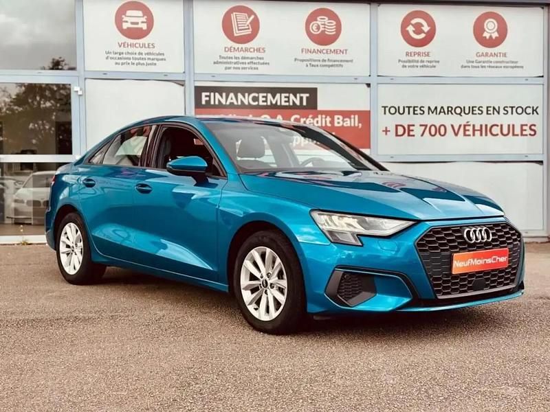 Bleu Utilisé 2021 Audi A3 Business Berline | 24 590 € (Super prix) - Image 1/4