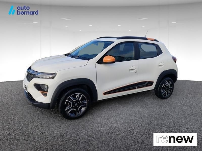 Blanc Occasion 2021 Dacia Spring Comfort Plus Citadine | 8 880 € (Prix juste) - Image 1/4