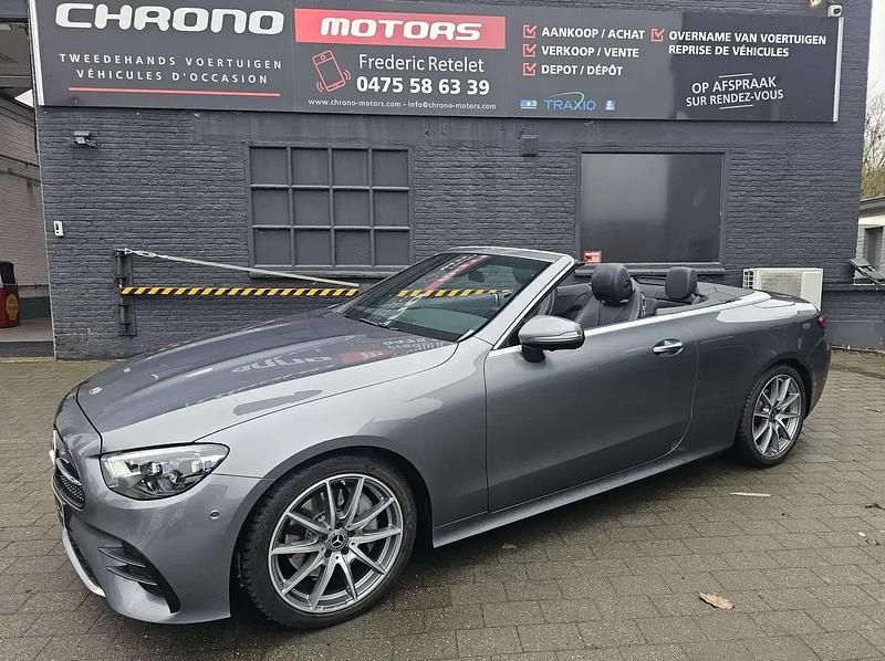 Gris Occasion 2021 Mercedes E200 Cabriolet | 44 999 € (Bon prix) - Image 1/4