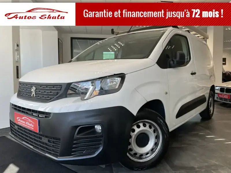 Blanc Utilisé 2019 Peugeot Partner Monospace | 13 980 € - Image 1/4