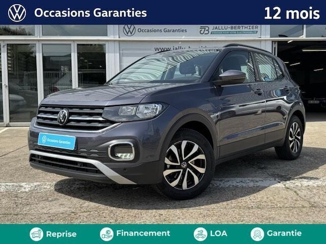 Gris Utilisé 2022 VW T-Cross Active SUV | 21 480 € (Prix juste) - Image 1/4