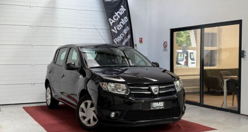 Noir Utilisé 2014 Dacia Sandero Citadine | 7 490 € (Bon prix) - Image 1/4