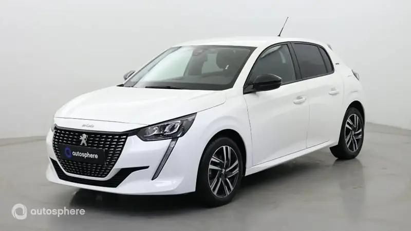 Blanc Utilisé 2023 Peugeot 208 Style Citadine | 13 499 € (Bon prix) - Image 1/4